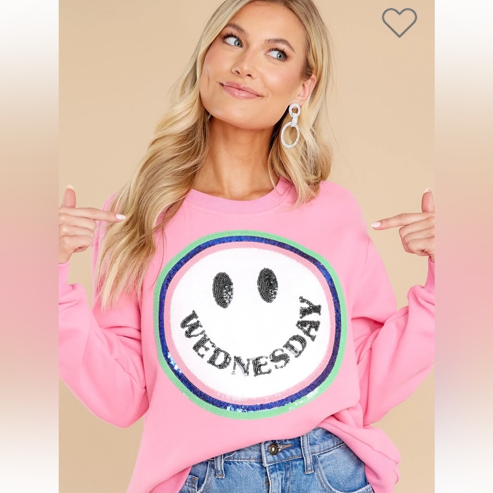 Queen of Sparkles Wednesday Pullover